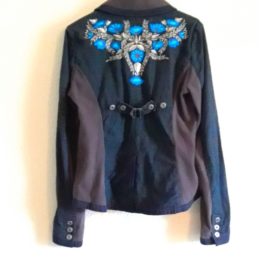 FREE PEOPLE Embroidered Blazer